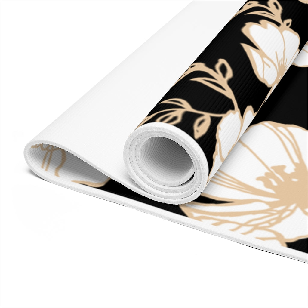 Floral Foam Yoga Mat