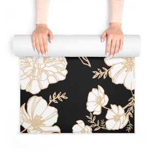 Floral Foam Yoga Mat