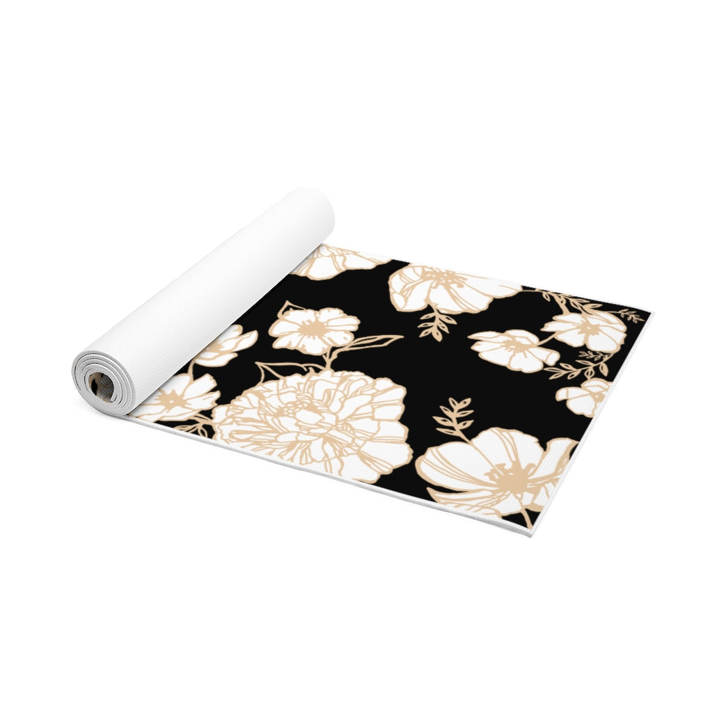 Floral Foam Yoga Mat