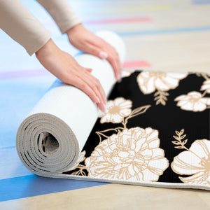 Floral Foam Yoga Mat