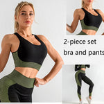 Load image into Gallery viewer, Seamless 3 Piece Yoga Set - Infusionyoga
