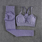 Load image into Gallery viewer, Purple Yoga Set
