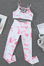 Load image into Gallery viewer, Tie Dye Yoga Set
